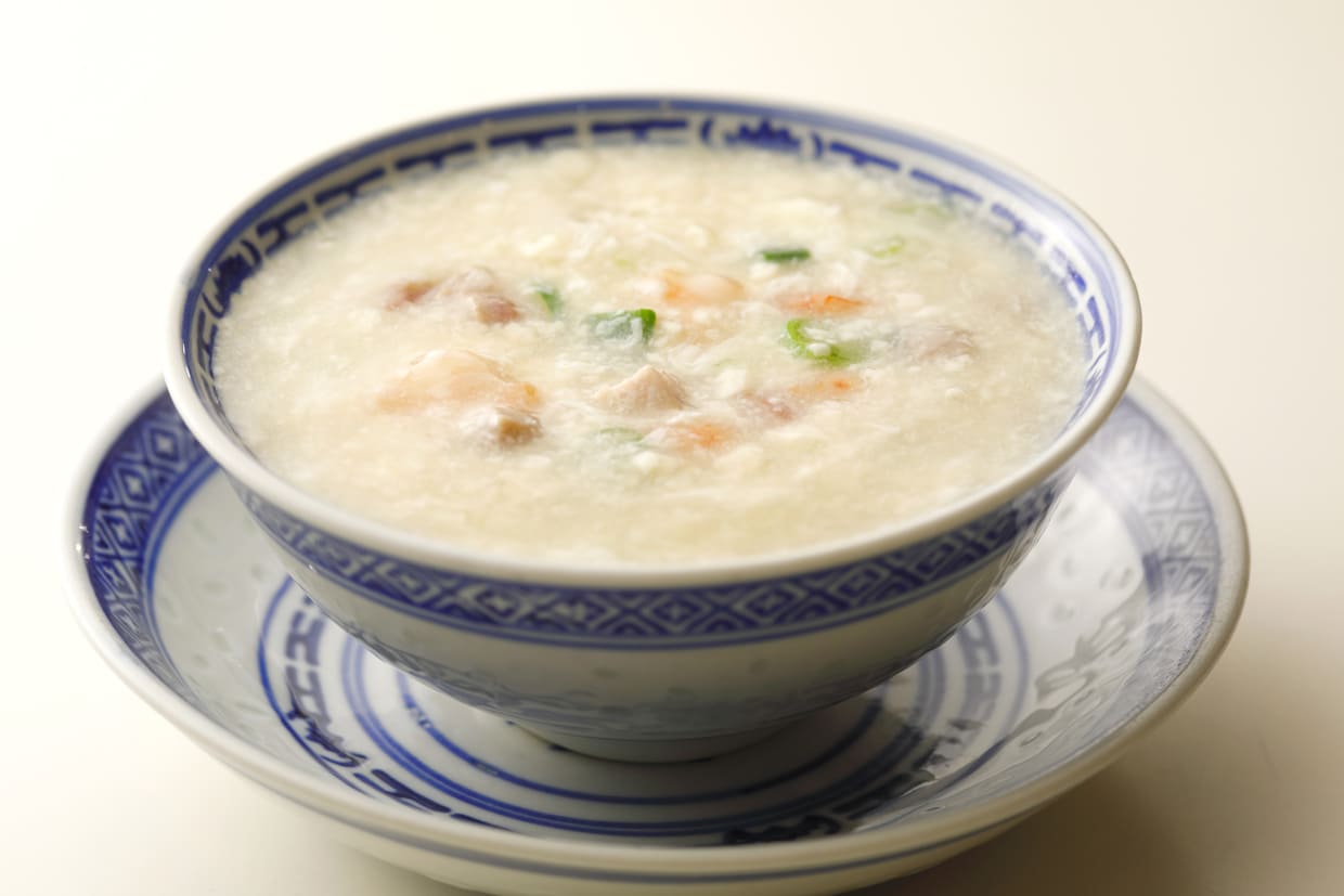 「神戸元町別館牡丹園」の豆腐のスープ 